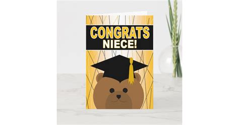 Graduation Congratulations For Niece Card