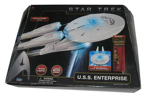 Star Trek Movie Uss Enterprise Ncc 1701 Electronic Starship Toy W Kirk
