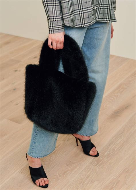 Totême Official Online Store Faux Fur Bag Fur Bag Faux Fur Handbag