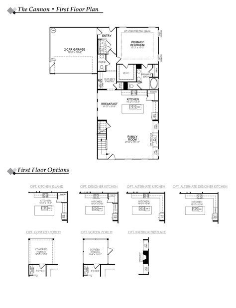 Cannon Floor Plan | Build On Your Lot | Eastwood Homes