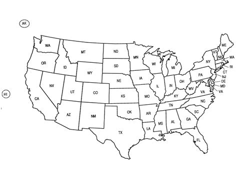 Printable Map Of The Usa Mr Printables Us Map Coloring Pages Best