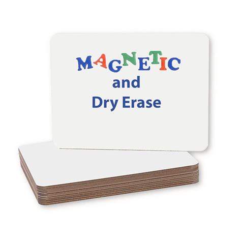 Magnetic Dry Erase Board 9 X 12 Pack Of 12 Flp10125