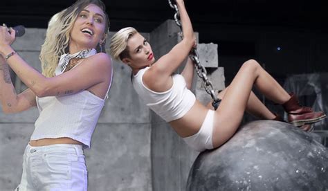 Miley Cyrus Regrets Swinging Around Naked On That Wrecking Ball Extra Ie