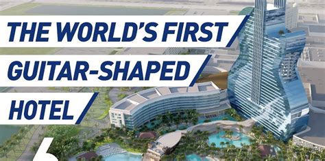 world s first guitar shaped hotel opens in florida curious times