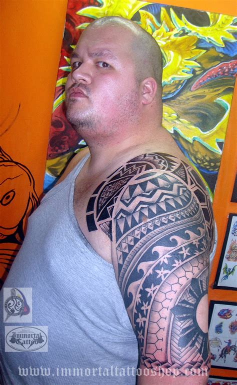 Immortal Tattoo Manila Philippines By Frank Ibanez Jr Filipino Tattoo Tribal Tattoo Filipino