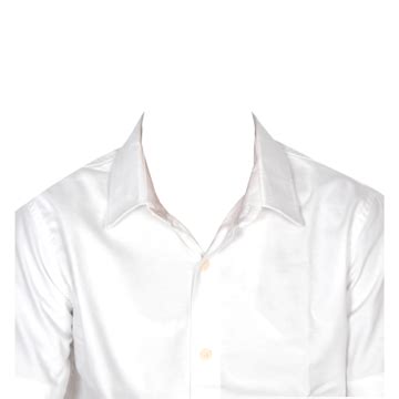 Passport Photo Shirt PNG Transparent Mens White Polo Shirt For