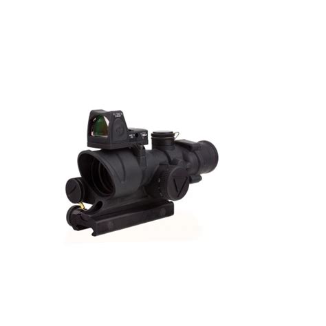 Trijicon Acog X Bac Rifle Scope With Rmr Black Red