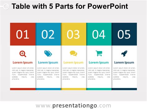 Infographic Diagram With Parts For Powerpoint Presentationgo My XXX