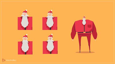 Santa Claus Character Sheet On Behance