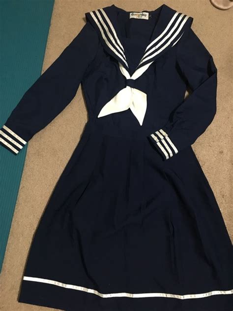 Price Reduced Navy Blue Seifuku Uniform Set Long Ver Available