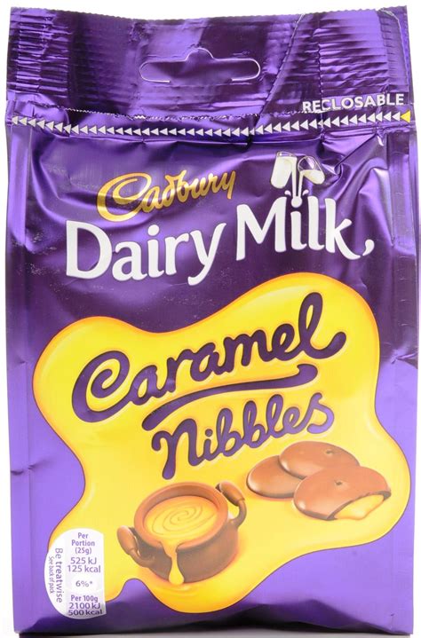 Cadbury Dairy Milk Caramel Nibbles Bag Dike Son