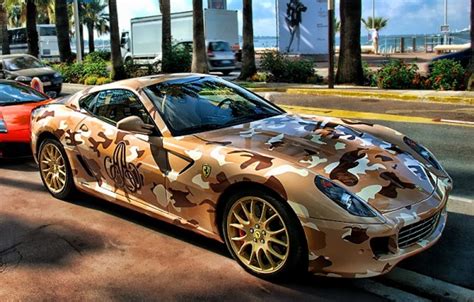 1230carswallpapers: Brown Ferrari