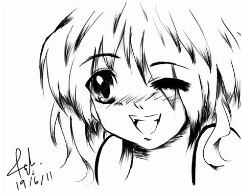 Anime Templates For Drawing at GetDrawings | Free download