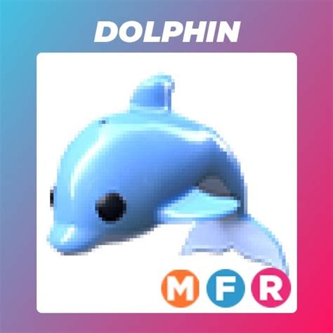 Roblox Adopt Me Mega Neon Dolphin Fr Czechowice Dziedzice Kup Teraz
