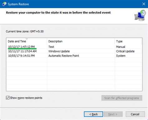 How To Delete Individual System Restore Points In Windows Winhelponline