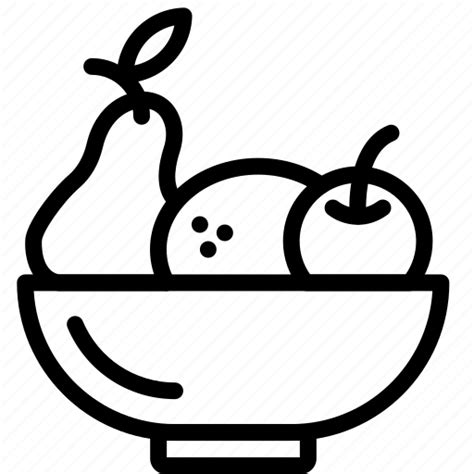 Bowl Cooking Food Fruit Gastronomy Icon Download On Iconfinder