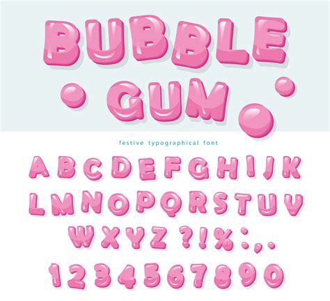 Bubble Letters Font Alphabet Crazesalo