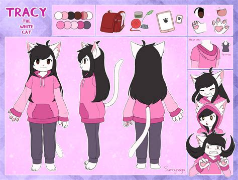 Fursona Reference Sheet 2018 Outdated By Sunnynoga On Deviantart