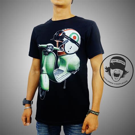 Desain baju kaos vespa desain baju kaos. Desain Baju Vespa | Gejorasain