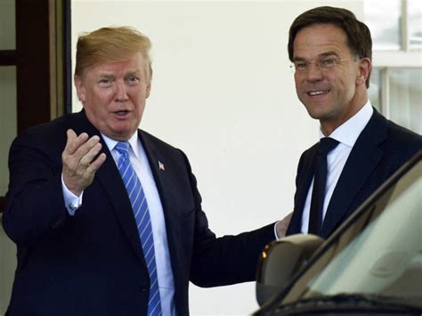 Caretaker dutch prime minister mark rutte's political future is in doubt after lawmakers passed a motion of censure against him that was filed by two parties in his own o. Rutte tells Trump to call off tariff war but supports ...