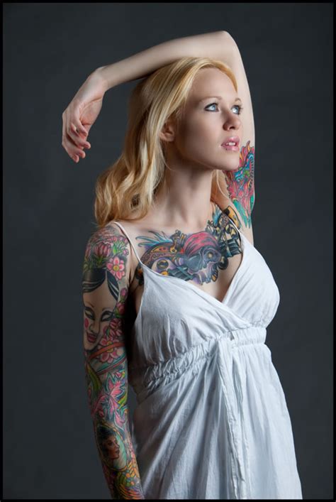 Leah Jung Tattoo Model Photo Galleries Pictures Of Models With Tattoos Tattoo Models