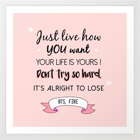 Next time you need strength to get through a hard time, take a look at these 14 smart and thoughtful quotes. Bts Fire Quotes Desktop / 4k Ultra Hd Bts Quotes Wallpaper ...