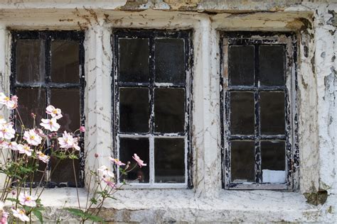 Free Photo Old Window Abandoned Architecture Construction Free