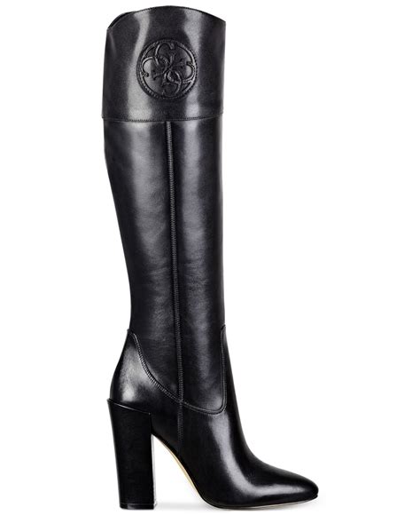 Check spelling or type a new query. Guess Women's Dalen Tall High Heel Boots in Black | Lyst