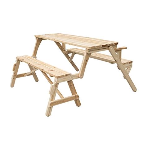 Outsunny 2 In 1 Convertible Picnic Table And Garden Bench Pricepulse