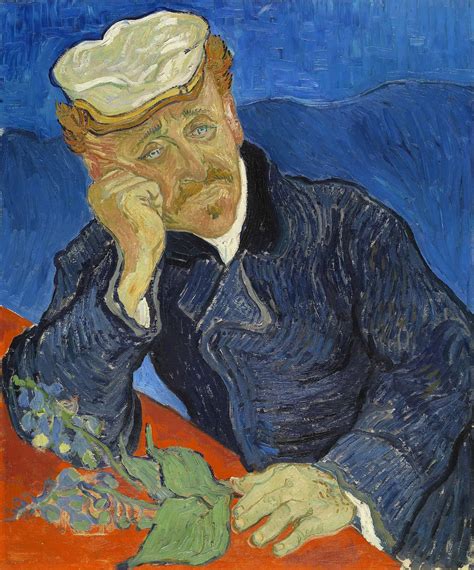 Retrato Del Doctor Paul Gachet Museo Van Gogh