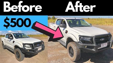 Ford Ranger PX To PX3 Facelift Conversion For 500 T6 To T7 YouTube