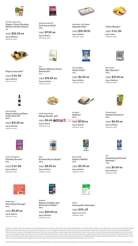 Whole Foods Market West Flyer March 15 To 21