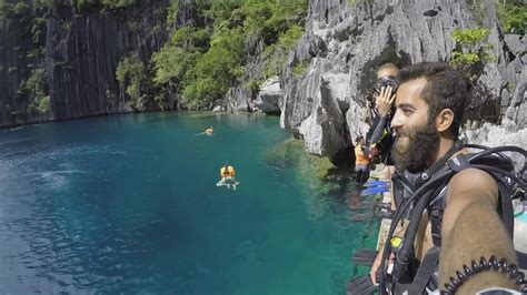 Barracuda Lake Coron Palawan 🏝 Scuba Diving Youtube