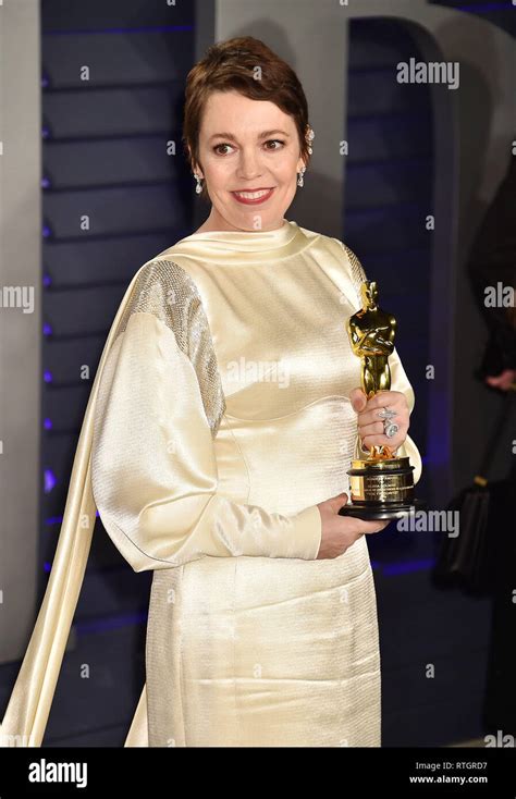 Beverly Hills Ca February 25 Olivia Colman Winner Of Best Actress