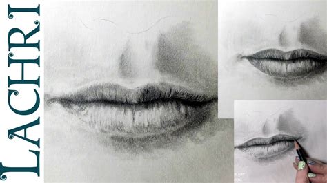 How To Draw Realistic Lips Male