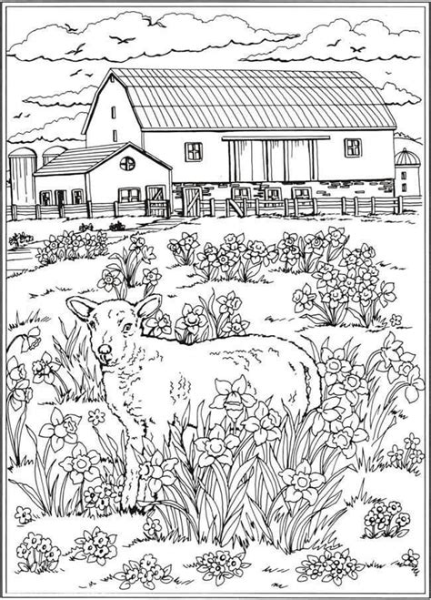 Take a trip to the farm with these cute farm coloring pages for toddlers, preschoolers, kindergartners, and grade 1 students. Pin de Rose Mensch en @Art 2@ | Pinterest | Dibujos en ...