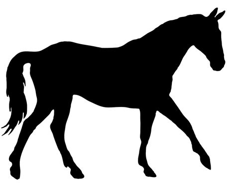 6 Horse Silhouette Clip Art Preview Running Horse Sil Hdclipartall