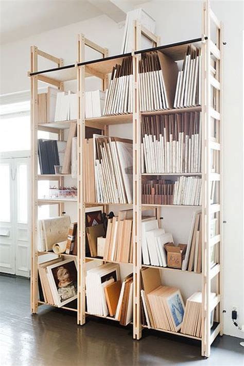 30 Perfect Storage Ideas For Your Apartment Decoration Art Studio