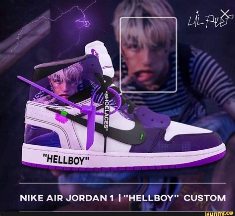 Nike Air Jordan 1 I Hellboy Custom Ifunny