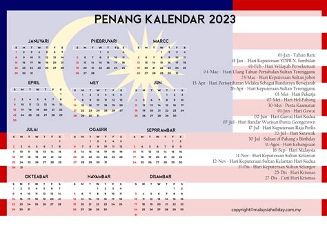 Awal Muharram Public Holiday Malaysia 2023