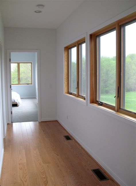 Wood Interior Interior Window Trim Modern Windows Modern Window Trim