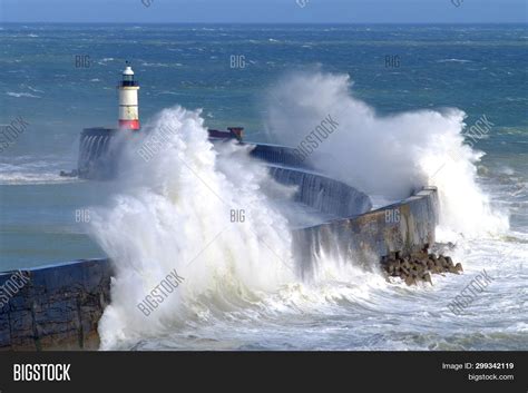 Lighthouse Storm Image And Photo Free Trial Bigstock
