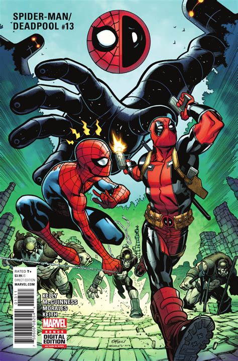 Weird Science Dc Comics Spider Mandeadpool 13 Review