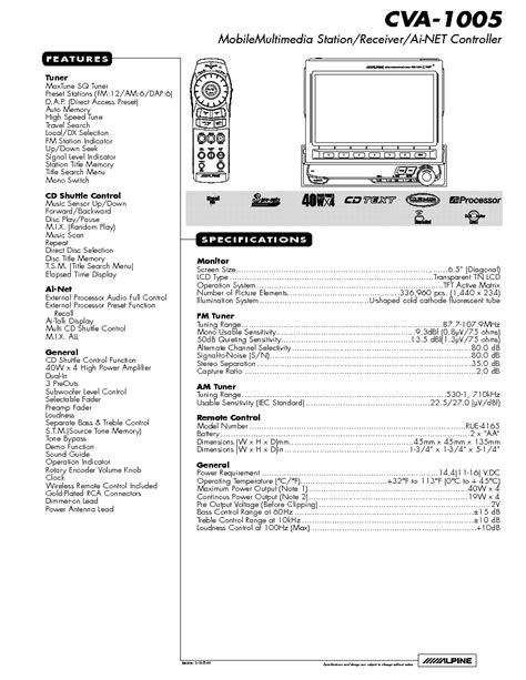 I purchased this head unit for my volvo s70 because i had the terrible factory unit in my car and. Alpine 39540-sep-a410-m1 Dvd Wiring Diagram