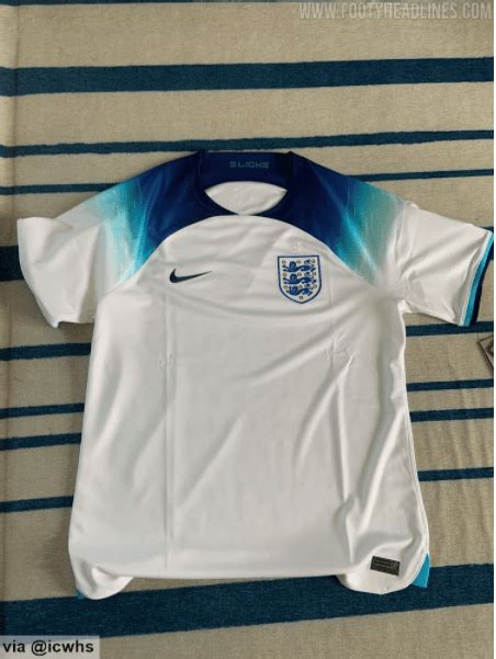 Images Of Englands New Home And Away Shirts Leaked Online Are Likely