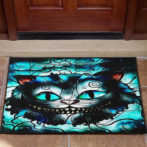 Alice In Wonderland S Cheshire Cat Doormat
