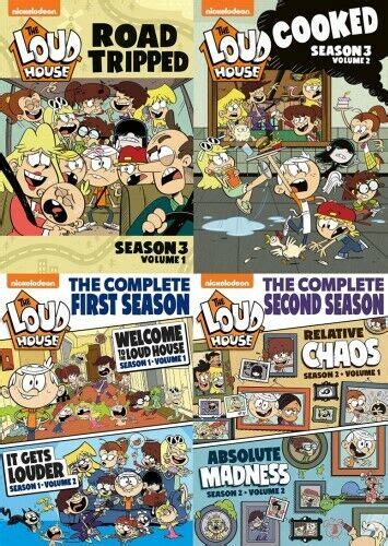 The Loud House Tv Series Complete Seasons 1 2 3 New Sealed Dvd Ebay