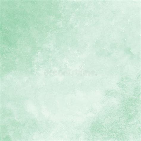Mint Green Watercolor Texture Background Hand Painted Stock Image