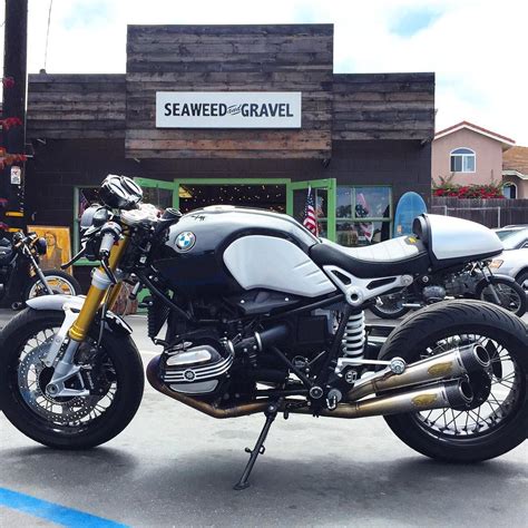 When modifying the r 18, he drew inspiration from his father's drag racing days: The Clubhouse Cafe | Bmw motorcycles, Custom cafe racer ...