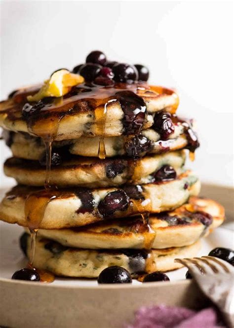 Time To Celebratenational Blueberry Pancake Day The Delightful Laugh